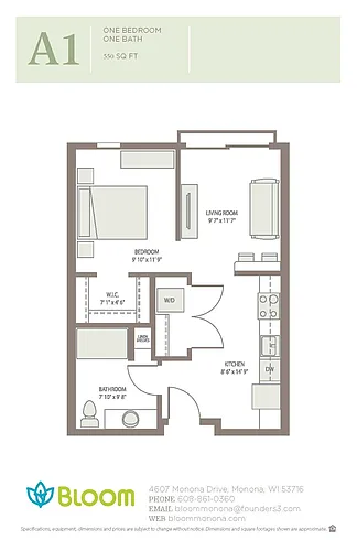 Floor plan A1