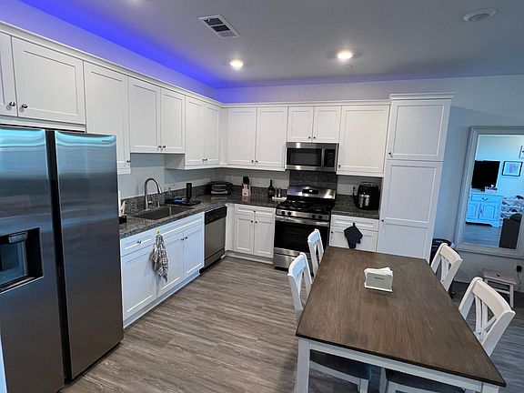 Kitchen and dining area