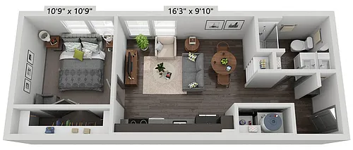 Floor plan E1