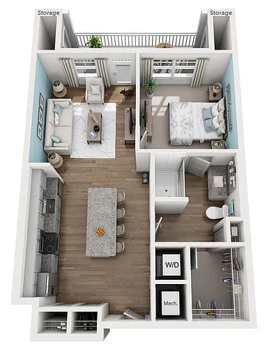 Floor plan 1A