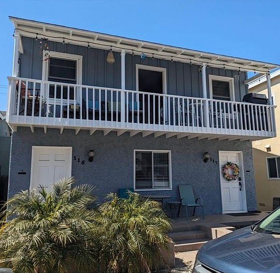 Front of the property, the unit 115 is downstairs