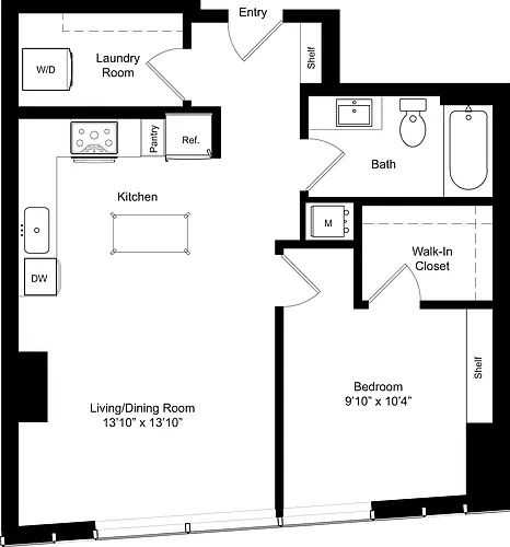 Floor plan A8c