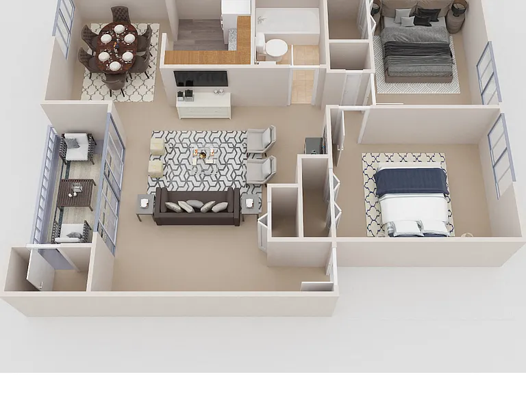 Gwynn Oaks Landing Apartments and Townhomes — Photo 32