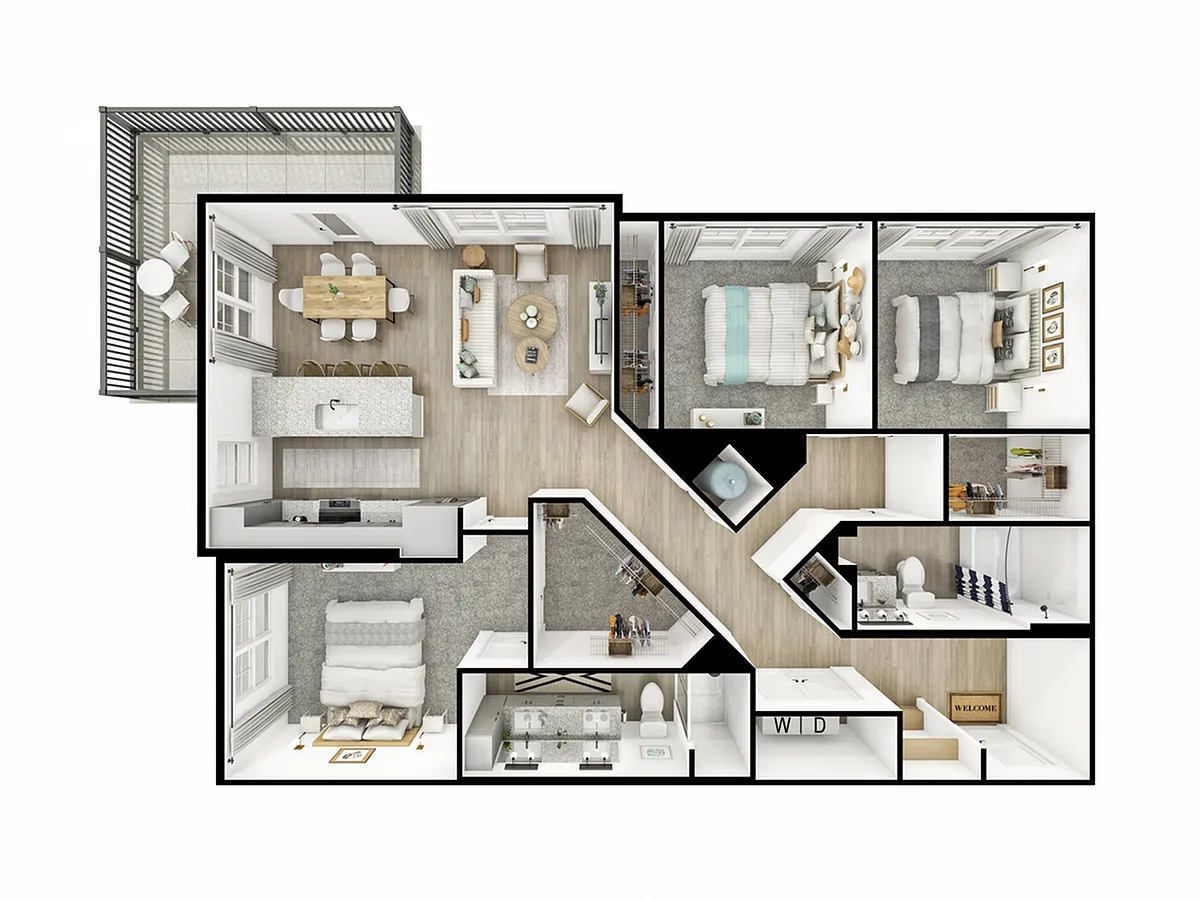 Floor plan C2