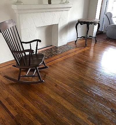 Beautiful hardwood floor