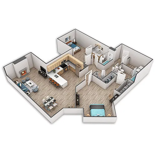 Floor plan Royal Platinum