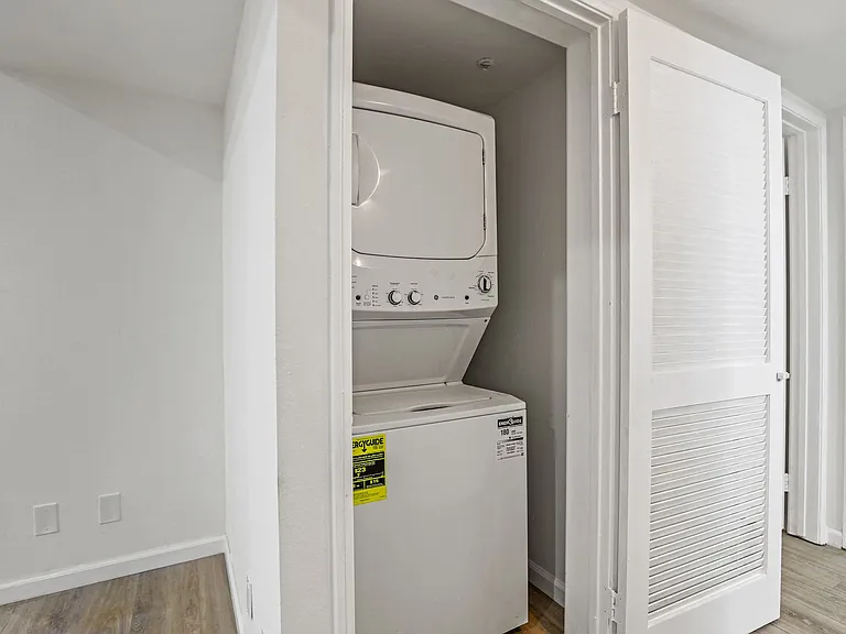 In-Suite Washer & Dryer