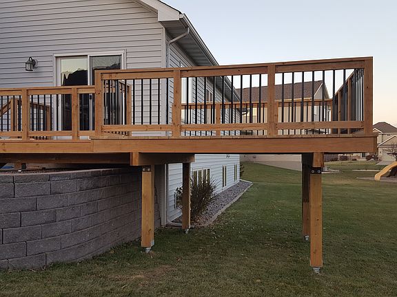Deck side view