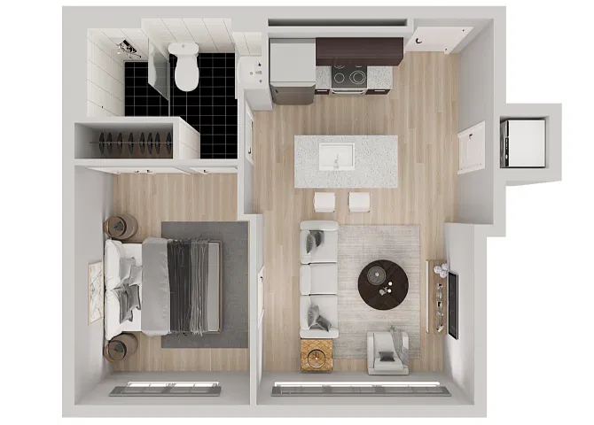 Floor plan The Julius