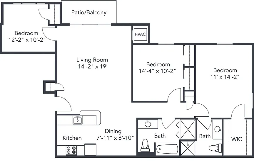 Floor plan Hampton-Plus