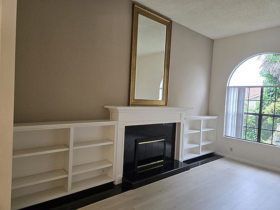 Living Room with Fire Place