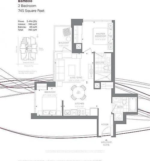 2 bed, $3,050 — Photo 3