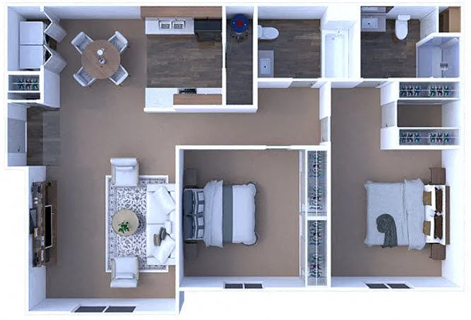 Floor plan The Jefferson