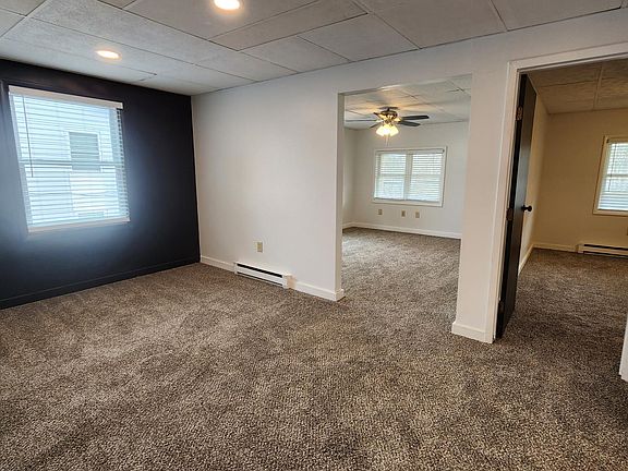 Living Space 1, looking in to Living Room 2 (Left opening) and Bedroom 1 (Right doorway)
