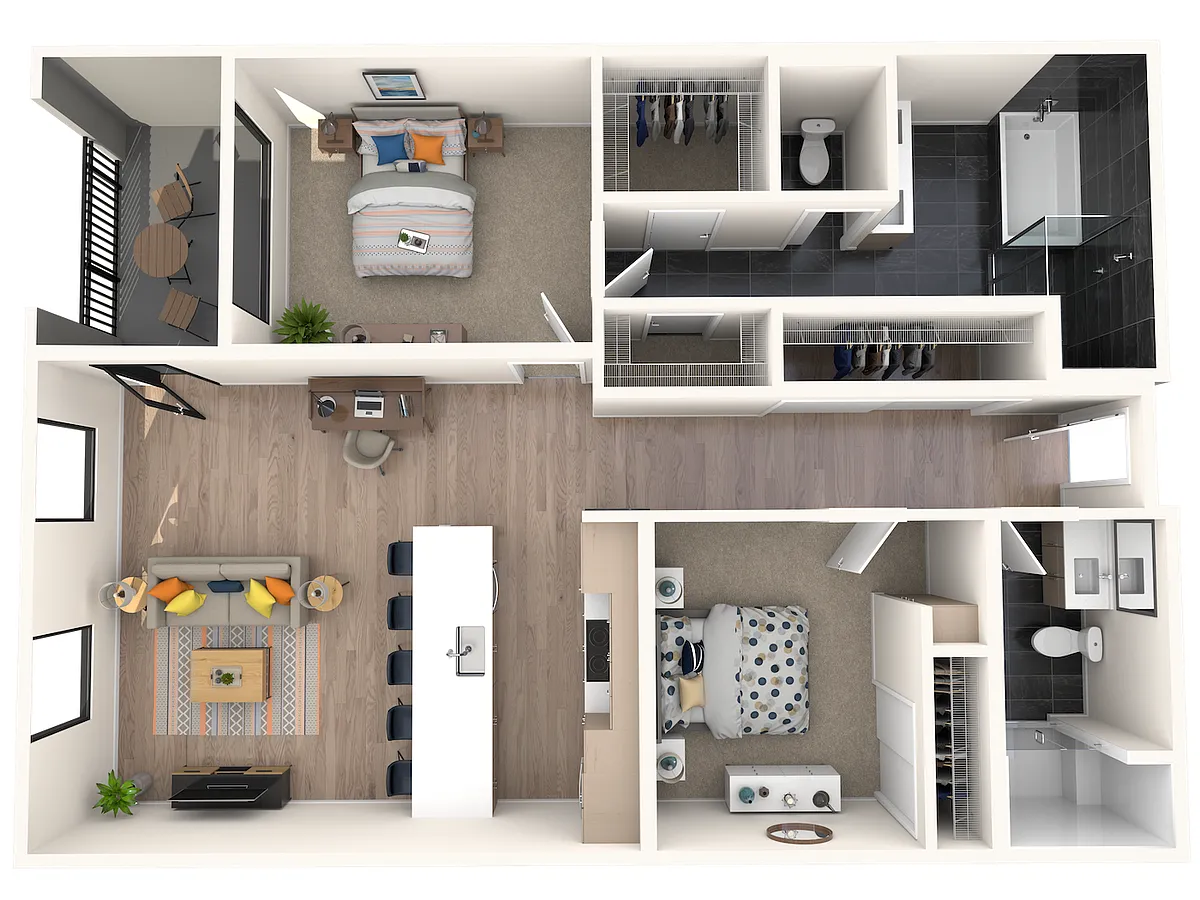 Floor plan A23