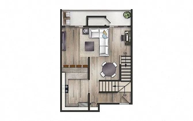 Floor plan The Neutra