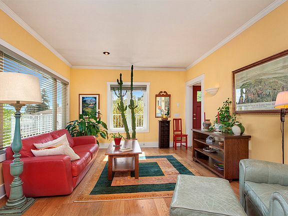 Living room and entry