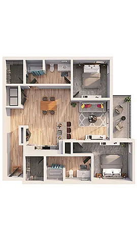 Floor plan B4P1