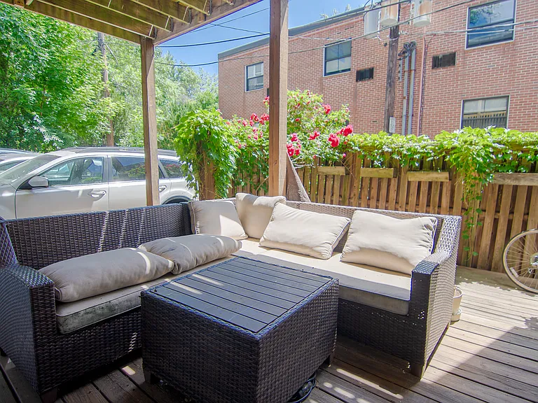 Private patio for your exclusive use