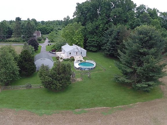 Aerial Shot Back yard