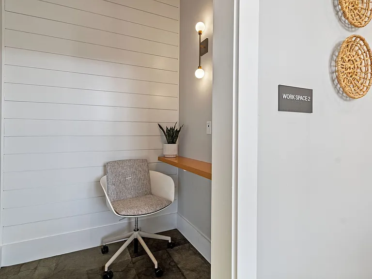 Focus with private work spaces