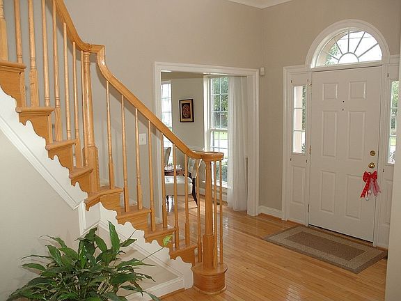 Two story foyer