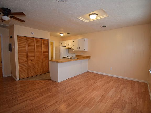 Living Room, Dining Room and Kitchen