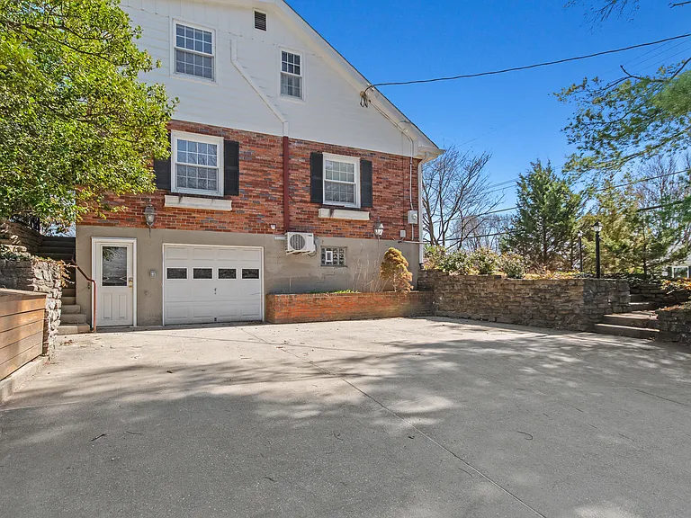 driveway/garage and basement access
