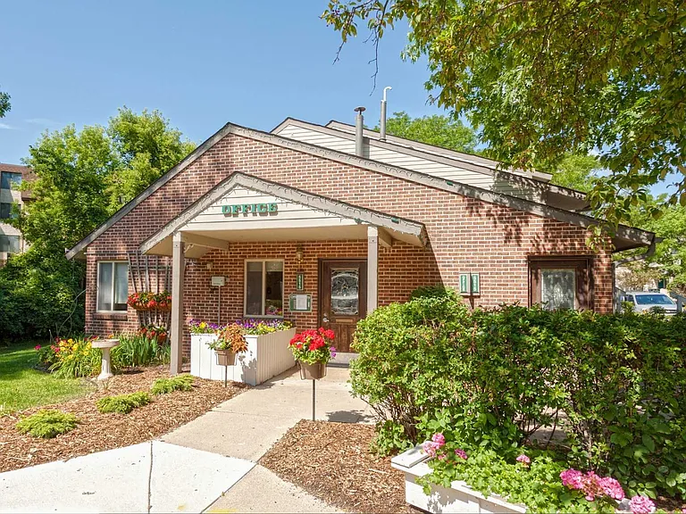 Leasing office building exterior