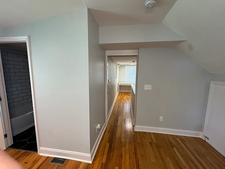 upstairs hallway to master bedroom