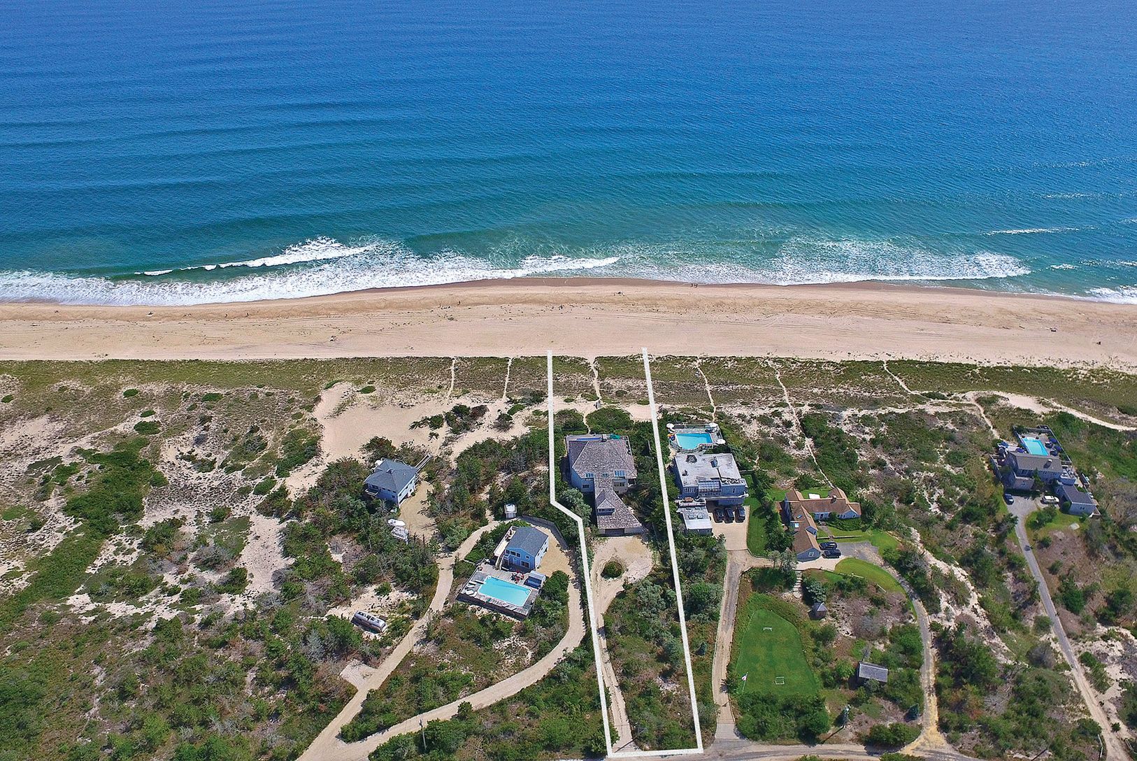  100' of Oceanfront Property