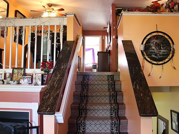 Stairs to upper level