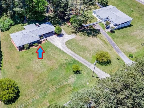 Overhead view of property