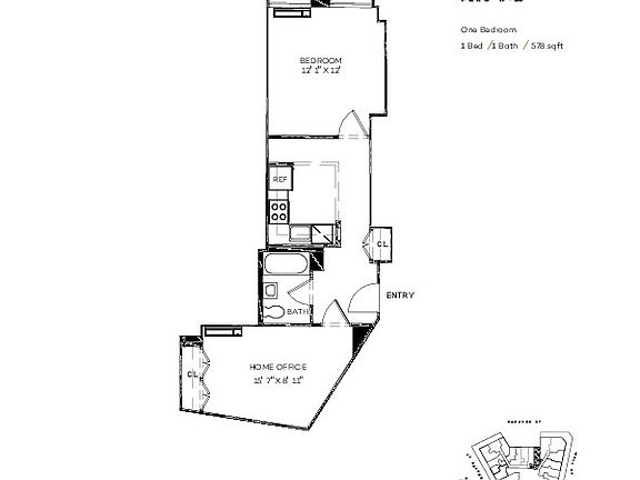 2nd image of 63 Wall St APT 1811