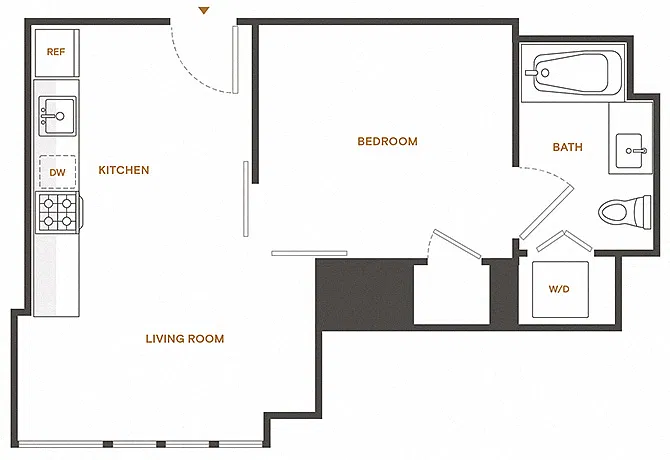Floor plan 1-C