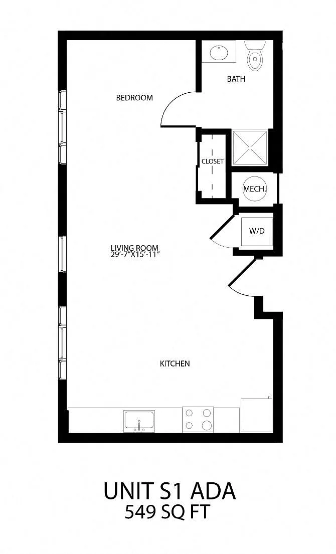 Floor plan S1A