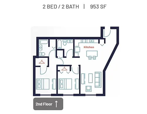 Floor plan Studio
