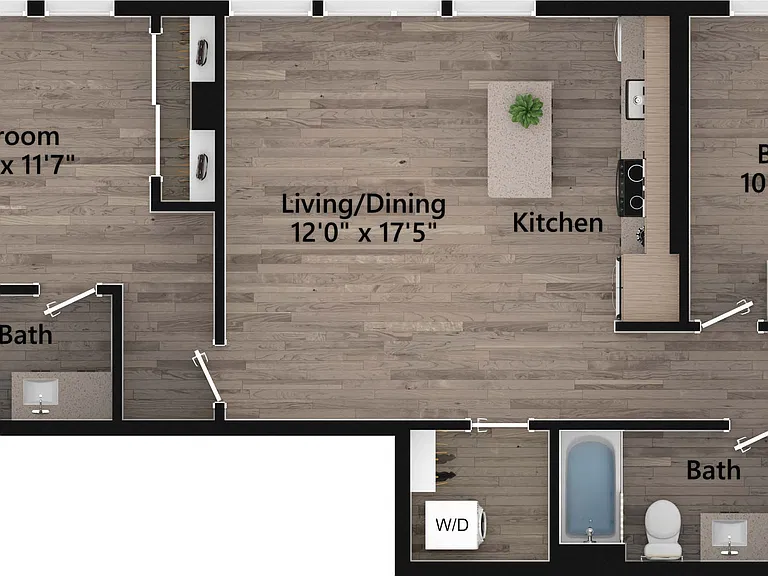 2.02.1 floor plan Verde Esterra Park