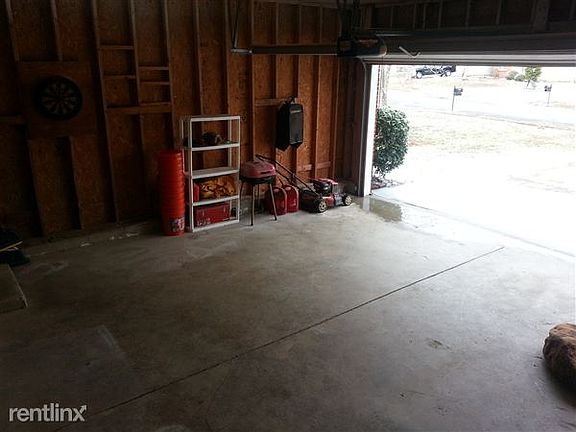 Spacious 2 car garage.