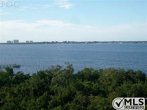 View of river from dining room