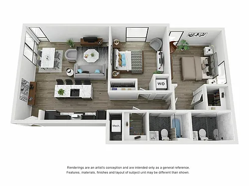 Floor plan B2