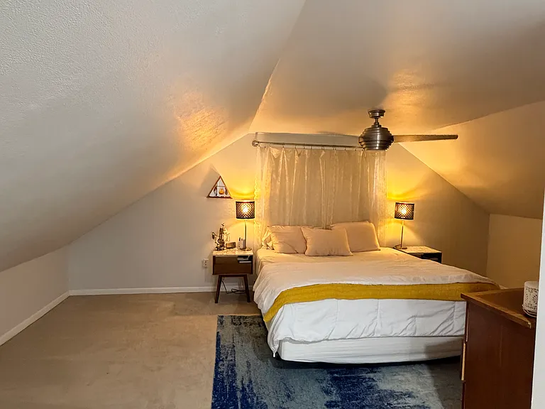 Upstairs master bedroom