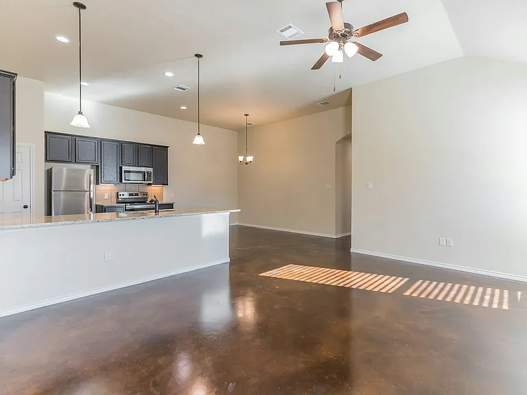 Living room, Kitchen