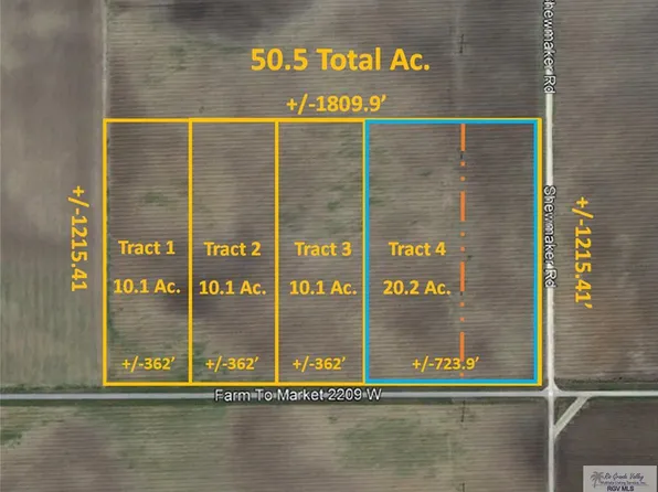 TRACT 4 Fm 2209, San Perlita, TX 78590