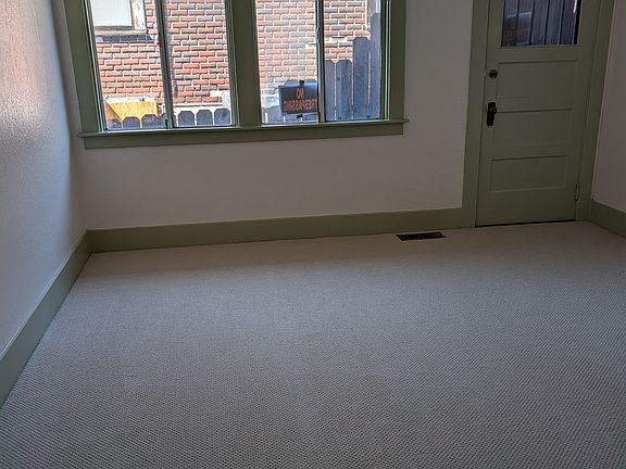 Large bedroom with private entrance.