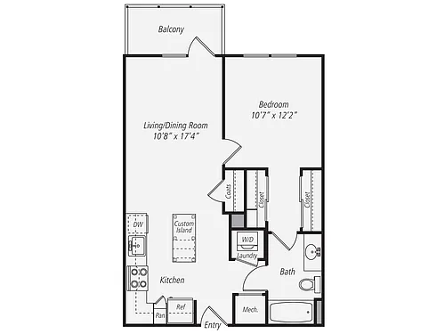 Floor plan A1SC