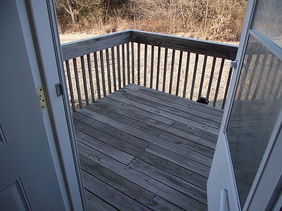 Master Bedroom Deck