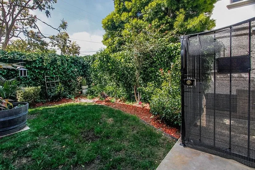 Gated Front Yard