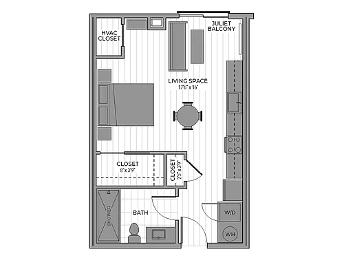 Floor plan Plan F
