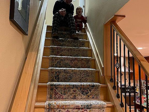 New staircase